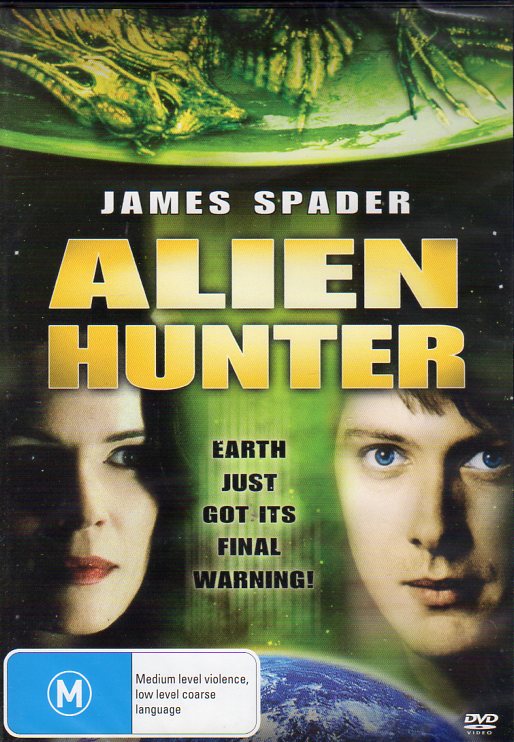 Cat. No. DVDM 1915: ALIEN HUNTER ~ JAMES SPADER / JANINE ESER / JOHN LYNCH / LESLIE STEFASON. SHOCK KAL4549.