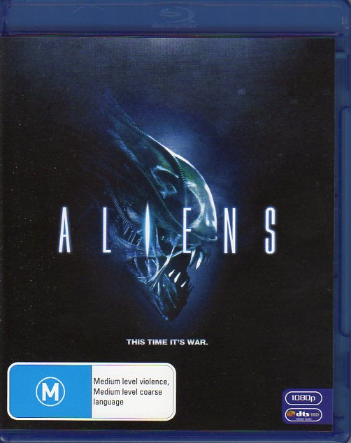 Cat. No. DVDMBR 1535: ALIENS ~ SIGOURNEY WEAVER. 20TH CENTURY FOX 1504SBO