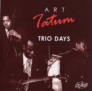 Cat. No. 1730: ART TATUM ~ TRIO DAYS. REDX ENT. RXJ007.