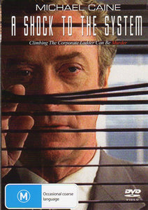 Cat. No. DVDM 1012: A SHOCK TO THE SYSTEM ~ MICHAEL CAINE / ELIZABETH McGOVERN. RAAM MEDIA.