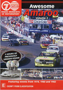 Cat. No. DVDS 1043: AWESOME AMAROO. VOL. 2. CHEVRON BHE7875.