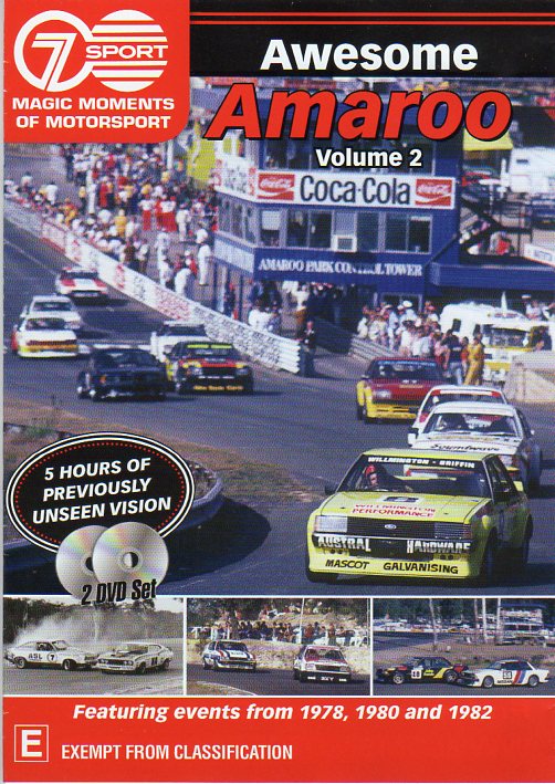 Cat. No. DVDS 1043: AWESOME AMAROO. VOL. 2. CHEVRON BHE7875.