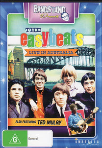 Cat. No. DVD 1220: BANDSTAND PRESENTS THE EASYBEATS LIVE IN AUSTRALIA PLUS TED MULRY. UMBRELLA DAVID 3389.