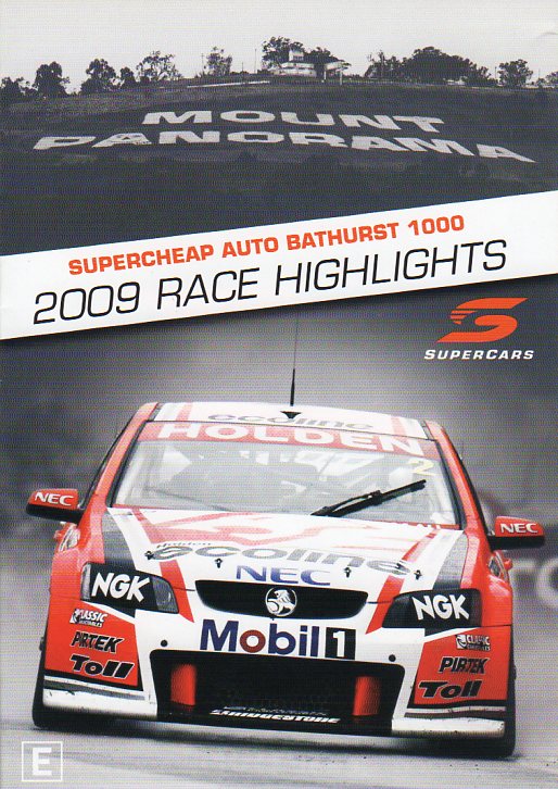 Cat. No. DVDS 1113: 2009 BATHURST SUPERCHEAP AUTO 1000 ~ RACE HIGHLIGHTS. CHEVRON BHE8183.