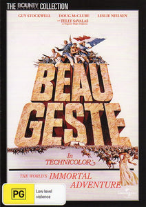 Cat. No. DVDM 1714: BEAU GESTE ~ GUY STOCKWELL / DOUG McCLURE / LESLIE NIELSEN / TELLY SAVALAS. UNIVERSAL / BOUNTY BF396.