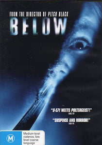 Cat. No. DVDM 1198: BELOW ~ MATT DAVIS / BRUCE GREENWOOD / OLIVIA WILLIAMS / HOLT McCALLANY / SCOTT FOLEY. MIRAMAX C-114904-9.