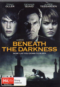 Cat. No. DVDM 1879: BENEATH THE DARKNESS ~ TONY OLLER / DENNIS QUAID / AIMEE TEEGARDEN. SUNSET / EAGLE ENT. EAG2676.