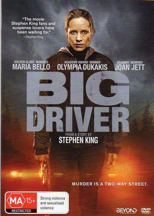 Cat. No. DVDM 1490: BIG DRIVER ~ MARIA BELLO / OLYMPIA DUKAKIS / JOAN JETT. BEYOND BHE6154.