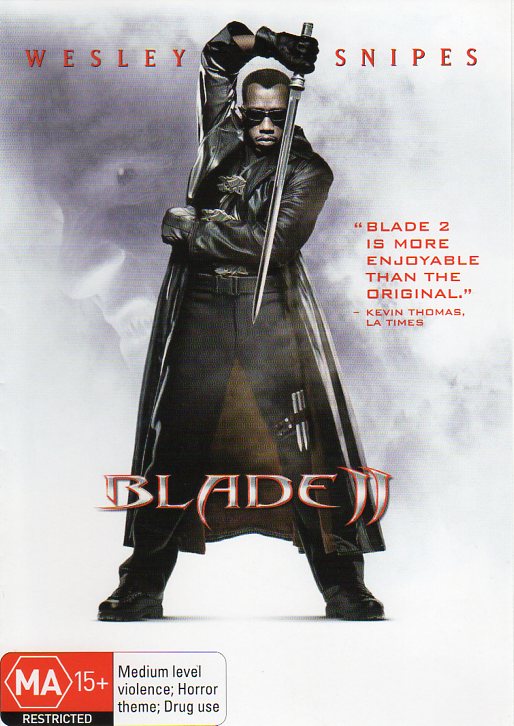Cat. No. DVDM 1242: BLADE 11 ~ WESLEY SNIPES / KRIS KRISTOFFERSON / RON PERLMAN. ROADSHOW C-124688-9.