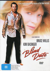 Cat. No. DVDM 1207: BLIND DATE ~ BRUCE WILLIS / KIM BASINGER. PAYLESS UNI 3017.