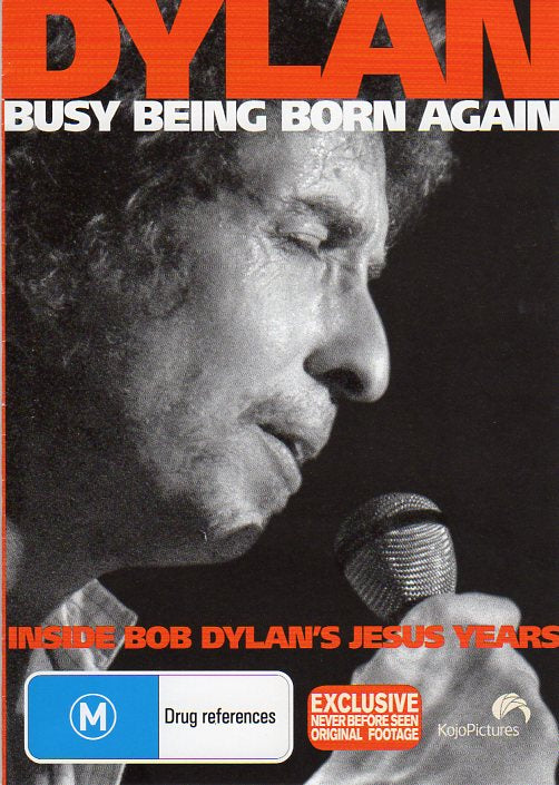 Cat. No. DVD 1387: BOB DYLAN ~ BUSY BEING BORN AGAIN. KOJO PICTURES KPDV023.