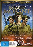 Cat. No. DVDM 1182: BREAKER MORANT ~ EDWARD WOODWARD / JACK THOMPSON / JOHN WATERS. STH AUST. FILM CORP. C-110859-9.