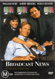 Cat. No. DVDM 1846: BROADCAST NEWS ~ WILLIAM HURT / ALBERT BROOKS / HOLLY HUNTER. 20TH CENTURY FOX 1854SDW