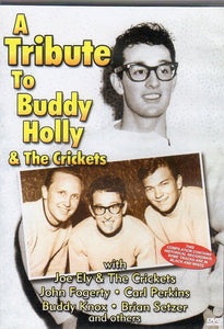 Cat. No. DVD 1319: VARIOUS ARTISTS ~ TRIBUTE TO BUDDY HOLLY & THE CRICKETS. PLANET SONG 8596.