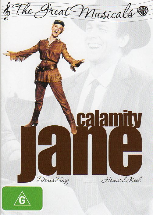 Cat. No. DVD 1389: CALAMITY JANE ~ DORIS DAY / HOWARD KEEL. WARNER BROS. 22292N.