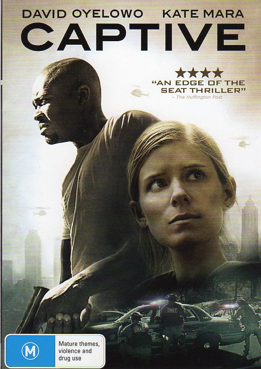 Cat. No. DVDM 1341: CAPTIVE ~ DAVID OYELOWO / KATE MARA. PARAMOUNT / UNIVERSAL DH022O.