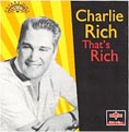Cat. No. 1015: CHARLIE RICH ~ THAT'S RICH. CHARLY CPCD 8146.