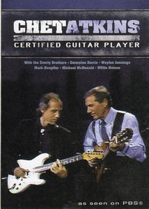 Cat. No. DVD 1362: CHET ATKINS & FRIENDS ~ CERTIFIED GUITAR PLAYER. DIGITAL ROW NO CAT. #.