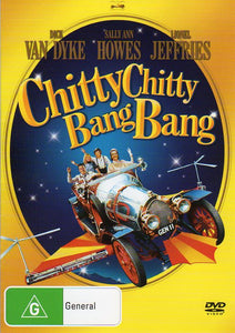Cat. No. DVD 1374: CHITTY CHITTY BANG BANG ~ DICK VAN DYKE / SALLY ANN HOWES. 20TH CENTURY FOX / MGM 16153SDG.