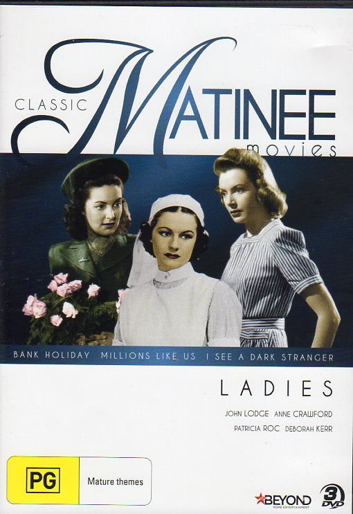 Cat. No. DVDM 1899: CLASSIC MATINEE MOVIES - LADIES ~ VARIOUS ACTORS. ITV / BEYOND BHE7164.