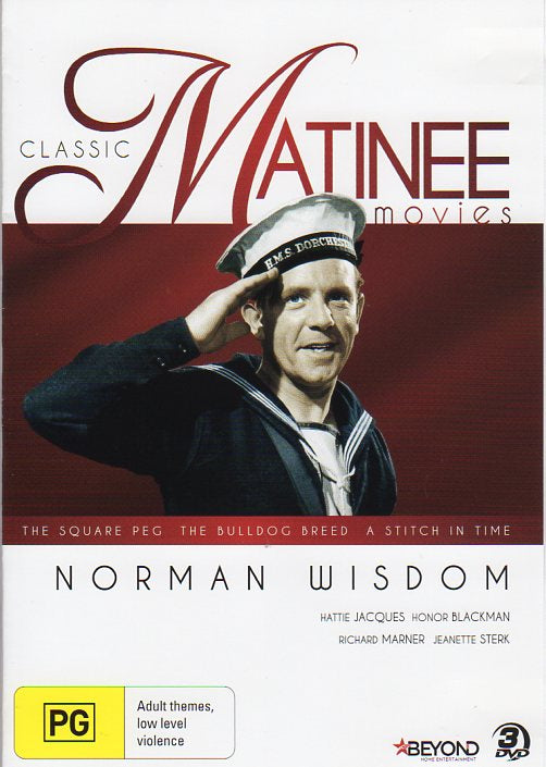 Cat. No. DVDM 1722: CLASSIC MATINEE MOVIES ~ NORMAN WISDOM PLUS VARIOUS ACTORS. ITV / BEYOND BHE7150