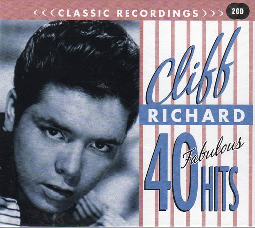 Cat. No. 1944: CLIFF RICHARD ~ 40 FABULOUS HITS. MUSIC WORLD DP120.