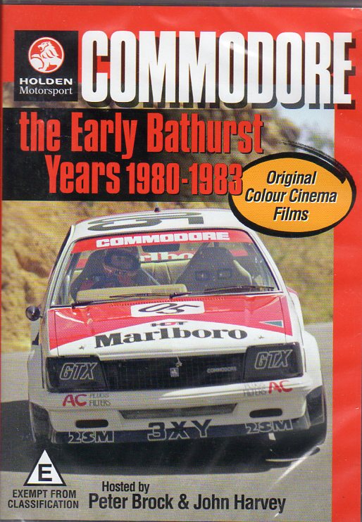 Cat. No. DVDS 1154: COMMODORE - THE EARLY BATHURST YEARS: 1980-1983. CHEVRON 104961-9.