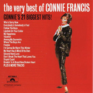 Cat. No. 1030: CONNIE FRANCIS ~ THE VERY BEST OF… POLYDOR 827569-2.