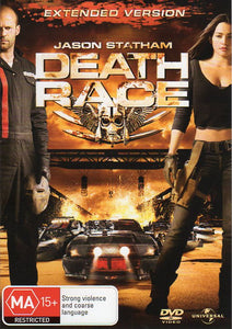 Cat. No. DVDM 1272: DEATH RACE ~ JASON STATHAM / TYRESE GIBSON. UNIVERSAL 8260584.