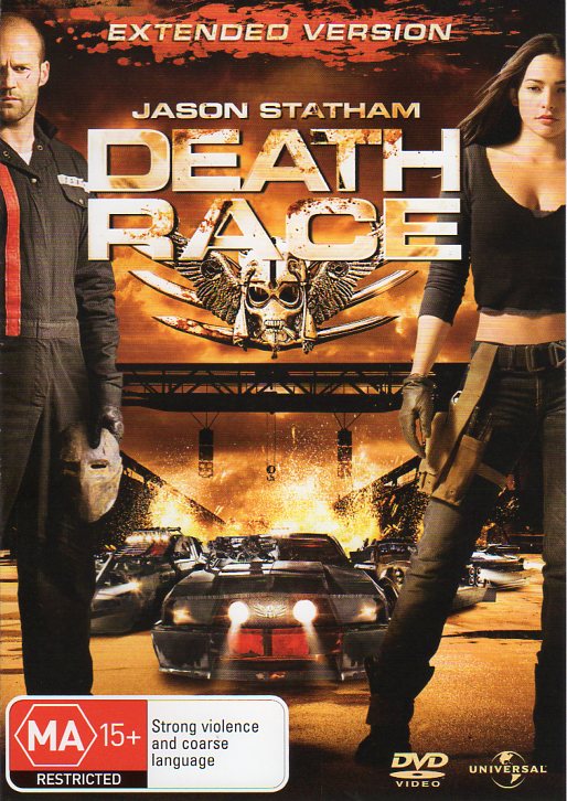 Cat. No. DVDM 1272: DEATH RACE ~ JASON STATHAM / TYRESE GIBSON. UNIVERSAL 8260584.