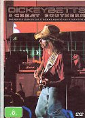 Cat. No. DVD 1253: DICKEY BETTS AND GREAT SOUTHERN ~ BACK WHERE IT ALL BEGAN. RAJONVISION RV0259.