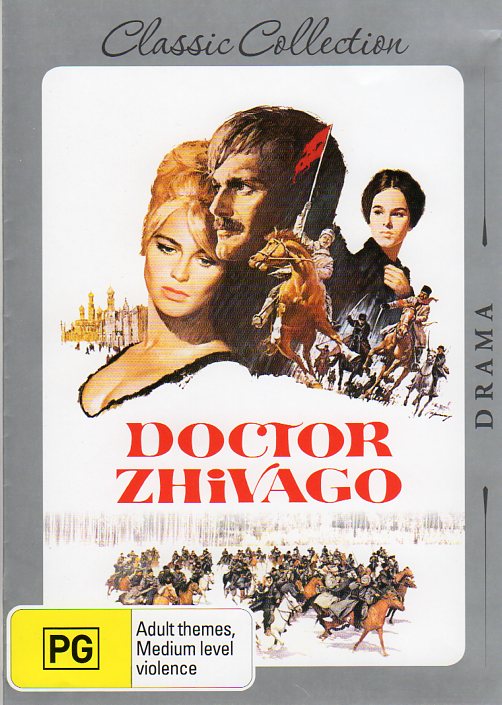 Cat. No. DVDM 1311: DOCTOR ZHIVAGO ~ OMAR SHARIF / JULIE CHRISTIE / GERALDINE CHAPLIN. WARNER BROS. 65571N.