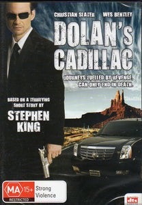Cat. No. DVDM 1865: DOLAN'S CADILLAC ~ CHRISTIAN SLATER / WES BENTLEY / EMMANUELLE VAUGER. EAGLE ENT. EAG2355.