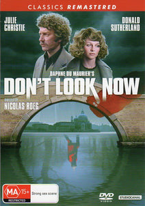 Cat. No. DVDM 1623: DON'T LOOK NOW ~ DONALD SUTHERLAND / JULIE CHRISTIE. UNIVERSAL/SONY D86870.