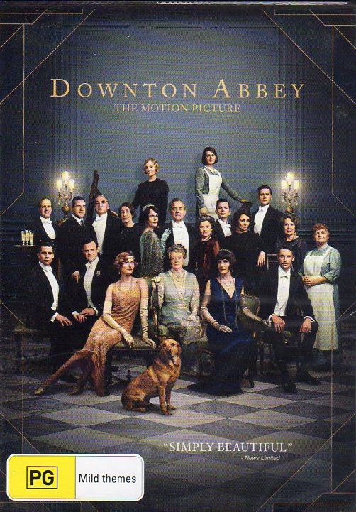 Cat. No. DVDM 1740: DOWNTON ABBEY - THE MOTION PICTURE ~ HUGH BONNEVILLE / JIM CARTER / MICHELLE DOCKERY / ELIZABETH McGOVERN. UNIVERSAL / SONY DK3832
