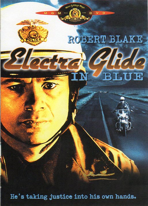 Cat. No. DVDM 1503: ELECTRA GLIDE IN BLUE ~ ROBERT BLAKE / BILLY (GREEN) BUSH. MGM 1006865.
