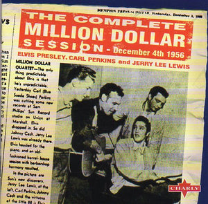 Cat. No. 1045: ELVIS PRESLEY, CARL PERKINS AND JERRY LEE LEWIS ~ THE COMPLETE MILLION DOLLAR SESSION. CHARLY CDCRH 123.