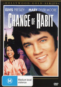 Cat. No. DVD 1417: ELVIS PRESLEY ~ CHANGE OF HABIT. UNIVERSAL / SHOCK KAL4826