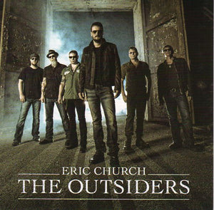 Cat. No. 1854: ERIC CHURCH ~ THE OUTSIDERS. EMI NASHVILLE 0602537577446.
