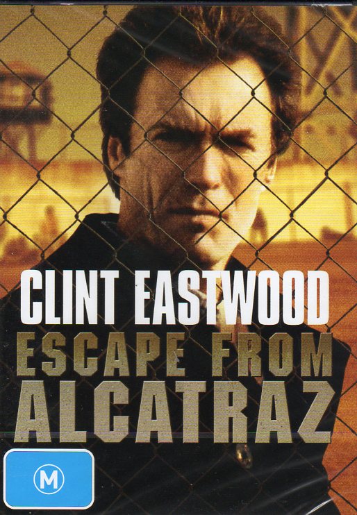 Cat. No. DVDM 1060: ESCAPE FROM ALCATRAZ ~ CLINT EASTWOOD / PATRICK McGOOHAN. PARAMOUNT PAR2020.