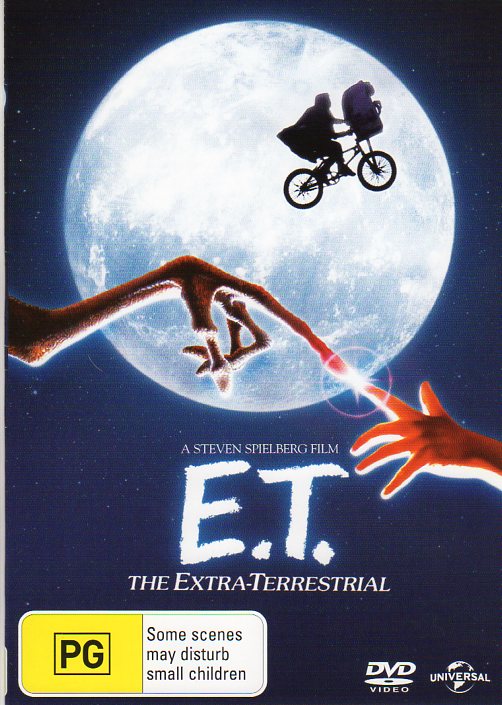 Cat. No. DVDM 1313: E.T. - THE EXTRA TERRESTRIAL ~ DEE WALLACE / DREW BARRYMORE / PETER COYOTE. UNIVERSAL 9026702.