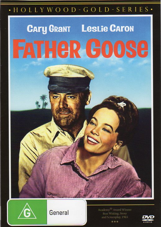 Cat. No. DVDM 1672: FATHER GOOSE ~ CARY GRANT / LESLIE CARON. PARAMOUNT / SHOCK KAL5026.