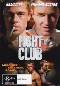 Cat. No. DVDM 1333: FIGHT CLUB ~ BRAD PITT / EDWARD NORTON. 20TH CENTURY FOX 2313SDO.