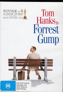 Cat. No. DVDM 1151: FORREST GUMP ~ TOM HANKS / GARY SINISE / ROBIN WRIGHT / MYKELTI WILLIAMSON / SALLY FIELD. PARAMOUNT DVD 9793.