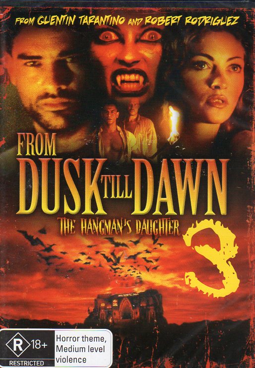 Cat. No. DVDM 1864: FROM DUSK TILL DAWN 3 - THE HANGMAN'S DAUGHTER ~ MARCO LEONARDI / MICHAEL PARKS / REBECCA GAYHEART / DANNY TREJO. REEL DVD C-113962-9.
