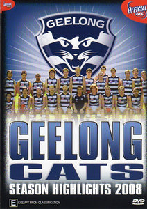 Cat. No. DVDS 1081:  GEELONG CATS ~ 2008 SEASON HIGHLIGHTS. AFL AFVD418.