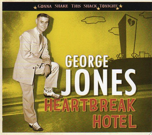 Cat. No. BCD 16858: GEORGE JONES ~ HEARTBREAK HOTEL. BEAR FAMILY BCD 16858. (IMPORT).