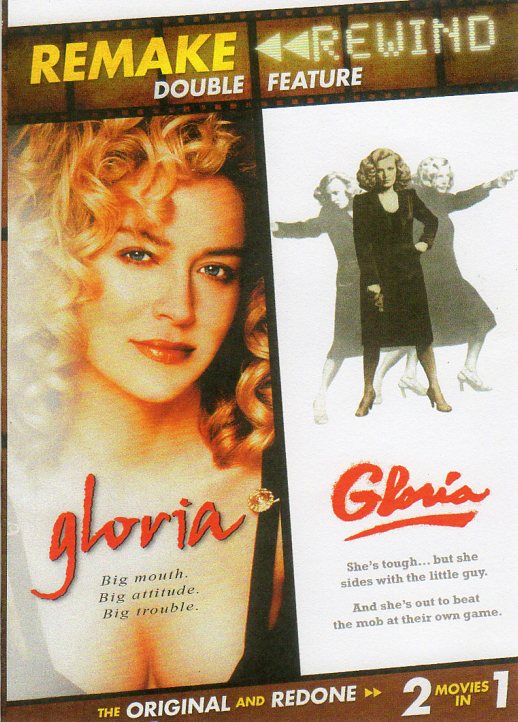 Cat. No. DVDM 1507: GLORIA ~ GENA ROWLANDS / BUCK HENRY / SHARON STONE / CATHY MORIARTY. COLUMBIA / MILL CREEK NO CAT#.