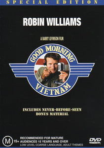 Cat. No. DVDM 1259: GOOD MORNING, VIETNAM ~ ROBIN WILLIAMS. TOUCHSTONE EO6600.