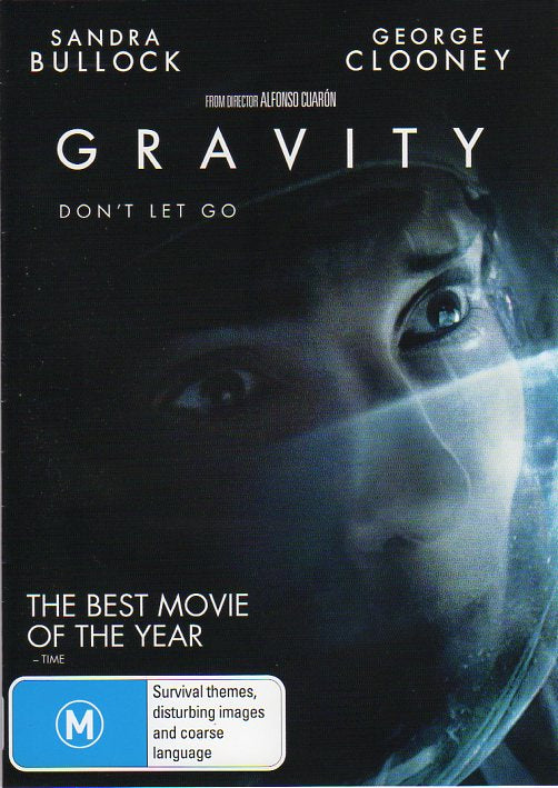 Cat. No. DVDM 1028: GRAVITY ~ SANDRA BULLOCK / GEORGE CLOONEY. WARNER BROS. 1000438757.